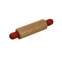 VINTAGE 1960&#39;s MATTEL BARBIE REPLACEMENT WHAT&#39;S COOKING WOODEN ROLLER PI... - $14.25