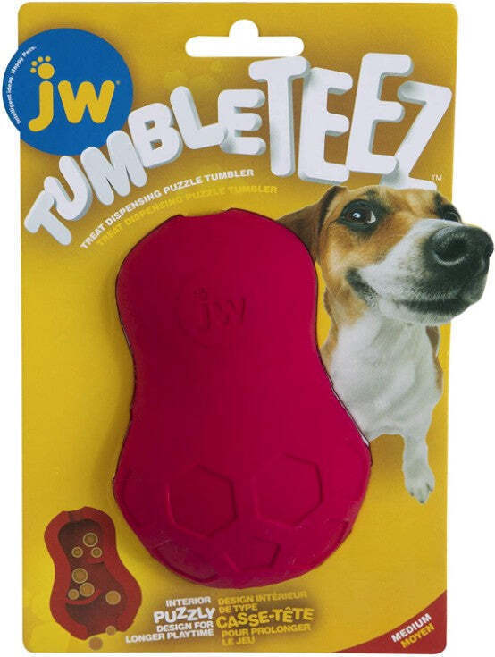 Primary image for JW Pet Tumble Teez Brain Teaser Toy for Medium Dogs