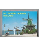 Vtg 80s HOLLAND Netherlands Dutch Windmills Souvenir Fold Out Picture Al... - $183.49 MXN