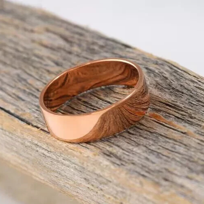 Bracelet en cuivre massif, anneau de guérison minimaliste, fait main, un... - $17.42+