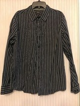 BKE Long Sleeve striped shirt Men&#39;s size XL Ships N 24h - $27.70