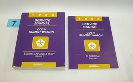 1996 Dodge Colt Eagle Summit Factory Service Manual Set Good Used Condition #7 - £15.27 GBP