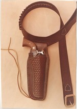 Custom made Gun Belt &amp; Holster * Handmade by Mark * SOLD - £0.00 GBP