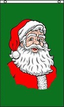 LG 3 X 5  VERTICAL SANTA CLAUS FACE FLAG  banner 5x3 #608 christmas wind... - $124.63 MXN