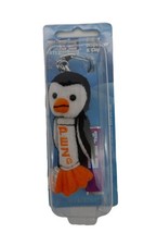 Arctic Babies PEZ Candy Dispenser Keychain Penguin Plush 2006 Clip-On Toy - $6.94