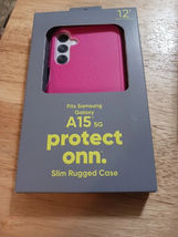 TWO PACK Protect ONN Samsung Galaxy A16 5G Rugged Cases Black/Red - $12.61 CAD