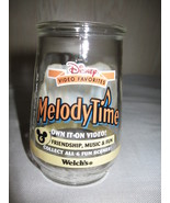 Collector Glass Disney Melody Time Showing Donald Duck Welch&#39;s 1998 - £7.82 GBP