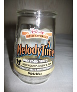 Collector Glass Disney Melody Time Showing Donald Duck Welch&#39;s 1998 - £7.43 GBP