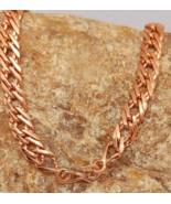 18 inch Pure Copper Franco Chain Necklace, Healing Copper Jewelry, Spiri... - $21.29