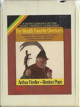 8-Track Tape - Arthur Fiedler Boston Pops - &quot;The World&#39;s Favorite Overtu... - £2.33 GBP
