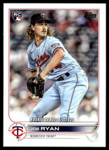 2022 Topps Update Joe Ryan Rookie Minnesota Twins #US222 - $2.97