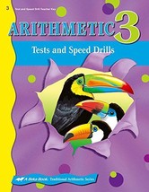 Arithmetic 3 Tests and Speed Drills Teacher Key [2011] [A Beka Book] [104558] [P - £4.60 GBP