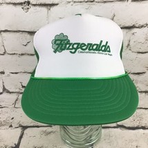 Fitzgerald’s Casino Vintage Mens OSFA Snapback Trucker Hat Green Meshback Cap - £11.62 GBP