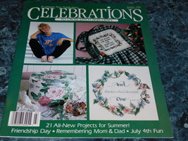 Leisure Arts Celebrations to Cross Stitch and Craft Summer 1990 - $2.99