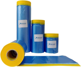 Plastic Sheeting for Car Paint – Assorted 3 Sizes Multi Pack – No Residue Painte - £17.00 GBP