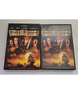 Pirates of the Caribbean Curse of the Black Pearl 2-DVDs Collectors Ed S... - £10.90 GBP