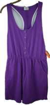 ORageous Womens XXL Purple Henley Racer Tank Coverup New with Tags - £7.40 GBP