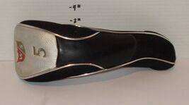 Wilson Staff WS Golf Club Head Cover Headcover #5 Fairway Wood Silver bl... - €12,61 EUR