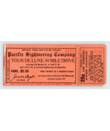 1920s Ticket Pacific Sightseeing Company San Francisco 30 Mile Tour De L... - $28.66