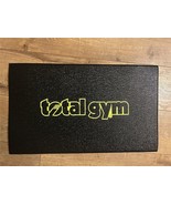 Total Gym Floor Mat Pair 2 20&quot;x12&quot;  with Lime Green Lettering - $41.14 CAD