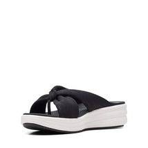 Clarks Drift Ave Wedge Sandal, Black Combi, 11 Medium - $27.32