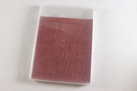 Brand New - Stampin Up &quot; Memorable Mosaic &quot; 8 Piece Rubber Cling Stamp 149226 - £9.34 GBP