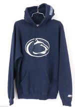  Penn State Football Blue P2 Hoodie Sweatshirt Size M Cotton Blend - $34.75