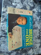 Vintage Milton Bradley BRIDGE FOR ONE Game, 1967, Chas H. Goren, Complete in Box - £5.44 GBP