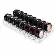 Acrylic Shadow Organizer 16 Slots Clear - $24.74