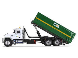 Mack Granite MP Refuse Garbage Truck w Tub-Style Roll-Off Container Waste Manage - £48.14 GBP