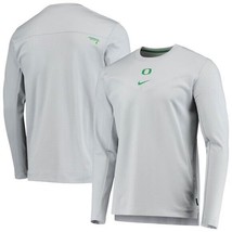 NWT men medium Oregon Ducks logo Dri-Fit performance long sleeve sweatshirt FTBL - $52.24