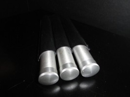 Cigar Classics Tripple Silver Cigar Tube Holder in Black Leather image 5