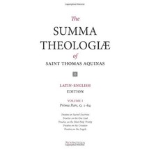 The Summa Theologiae of St. Thomas Aquinas: Latin-English Edition, Prima Pars, Q - $43.00