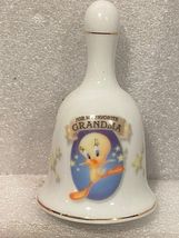 2000 WB Tweety Bird "For My Favorite Grandma 3 3/4" Porcelain Bell Pre-O... - $13.99