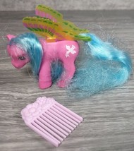 Vintage 1988 G1 My Little Pony SKY DANCER Summer Wing Pegasus pink dove + Comb - £28.44 GBP