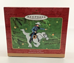 Hallmark Keepsake Christmas Ornament The Lone Ranger TV Cowboy Vintage 2000 New - $39.55