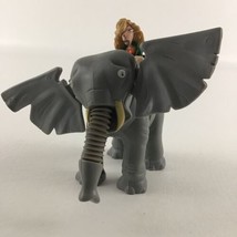 Nickelodeon Wild Thornberrys Debbie On Elephant 5&quot; Action Figure Toy Bur... - $16.78