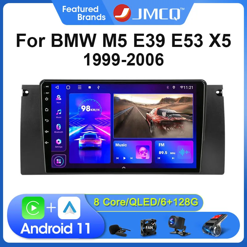 2din Car Radio Multimedia Video Player Navigation GPS For BMW M5 E39 E53 X5 - £79.43 GBP+