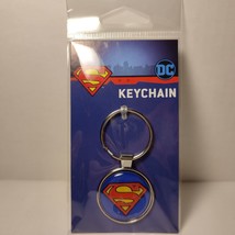 Superman Symbol Keychain Official DC Comics Superhero Metal Keyring - £9.33 GBP