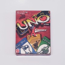 ESPN X Games UNO USED Card Game (Mattel, Extreme Sports) COMPLETE w/Inst... - $25.63