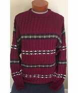 MENS VTG LIGHTLY WORN POLO RALPH LAUREN COUNTRY HAND KNIT SWEATER Large - €66,70 EUR
