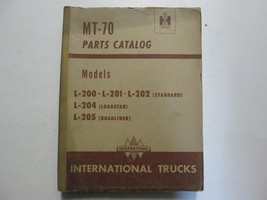 Internazionale, Camion Ihc MT-70 MT70 Parti Catalogo Manuale L-200 L201 L202 204 - £33.06 GBP