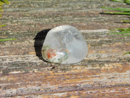 Lodolite Scenic World Clear Quartz Crystal Beautiful Inner Glow for Meditation - £12.58 GBP
