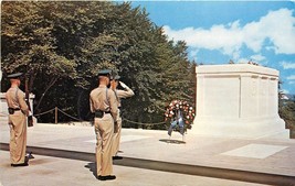 Chrome DC Postcard G262 Tomb of the Unknown Soldier Military District Washington - £2.66 GBP