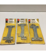 Vintage tee hinges 6 inch rust resisting unequal leaves hinges lot  - $42.52