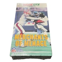 NFL Films Video Castrol GTX Presents Merchants Of Menace VHS 1989 - £5.09 GBP