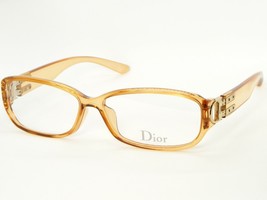 New Christian Dior Cd 3120 Hky Clear Orange Eyeglasses Glasses CD3120 55-14-130 - £130.03 GBP