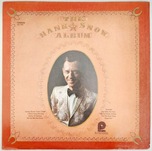 1976 The Hank Snow Album 33 12&quot; Vinyl Record Vintage Classic Country VRJ1 - £24.21 GBP