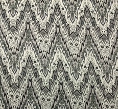 Waverly Williamsburg Bray Flamestitch Black Orchid Linen Fabric By Yard 54&quot;W - £10.11 GBP