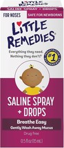 Little Remedies Saline Spray/Drops | for Noses to Breathe Easily | Gently Wash A - £41.56 GBP